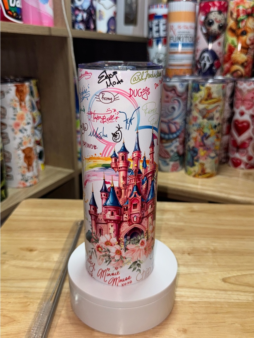 20oz Disney Character Autographs Tumbler